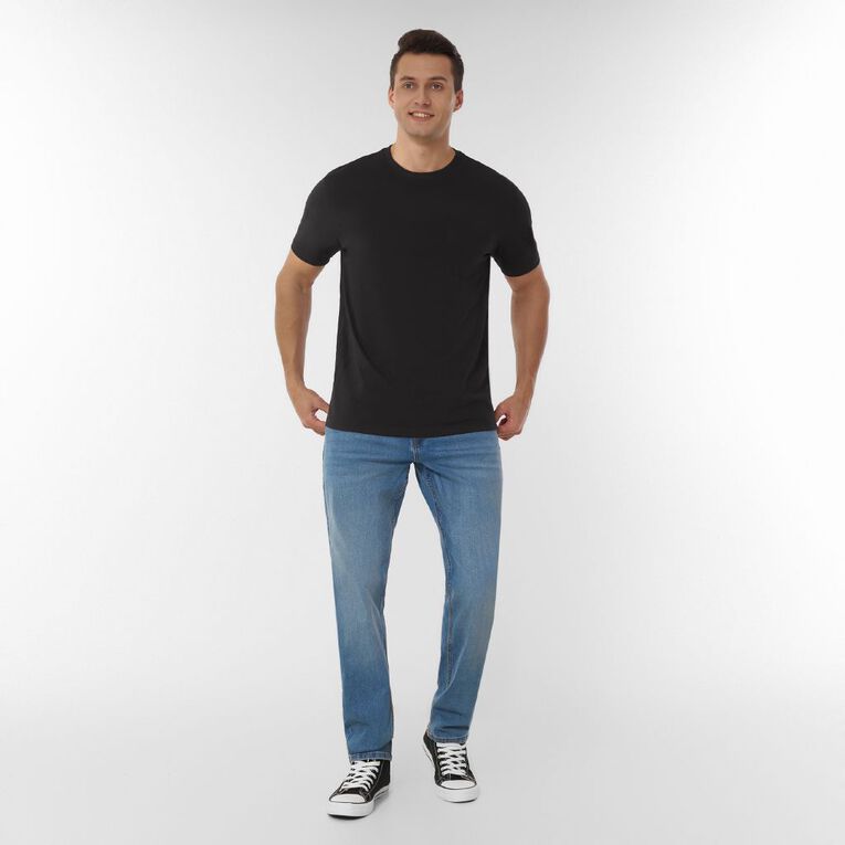 H&H Men's Regular Fit Pocket Tee, Black, hi-res