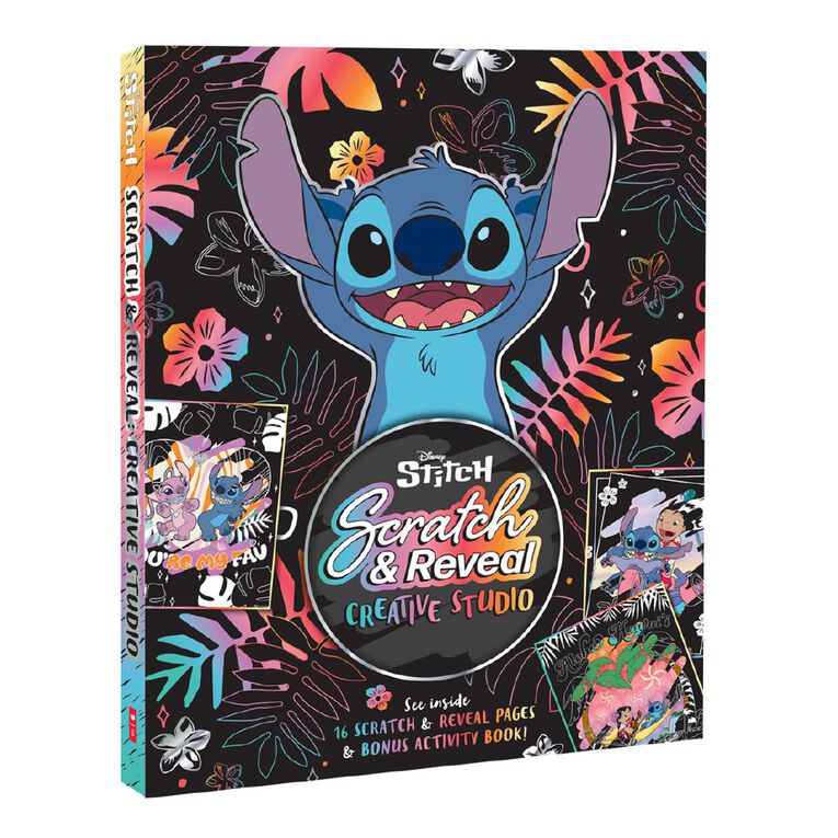 Stitch Scratch Art Creation Gift Kit, , hi-res