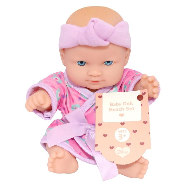 Baby Doll 20cm with Headband, , hi-res