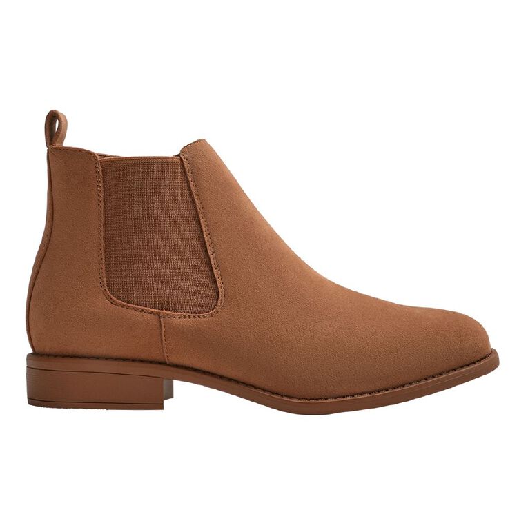 H&H Women's Chelsea Boots, Brown Light, hi-res