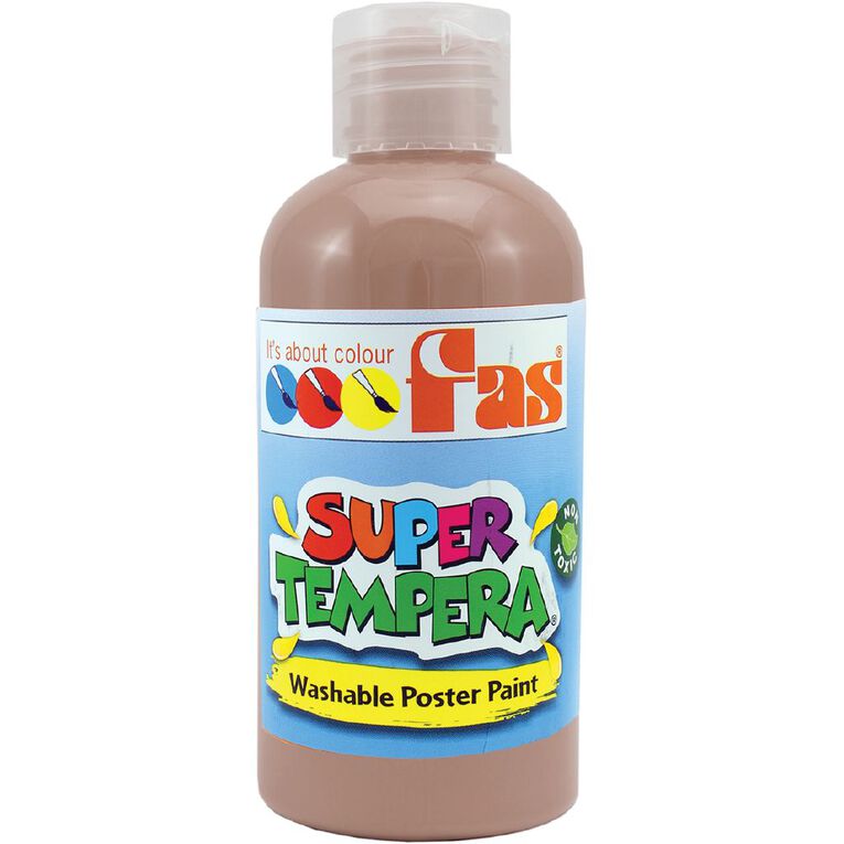 FAS Paint Super Tempera 250ml Umber, , hi-res