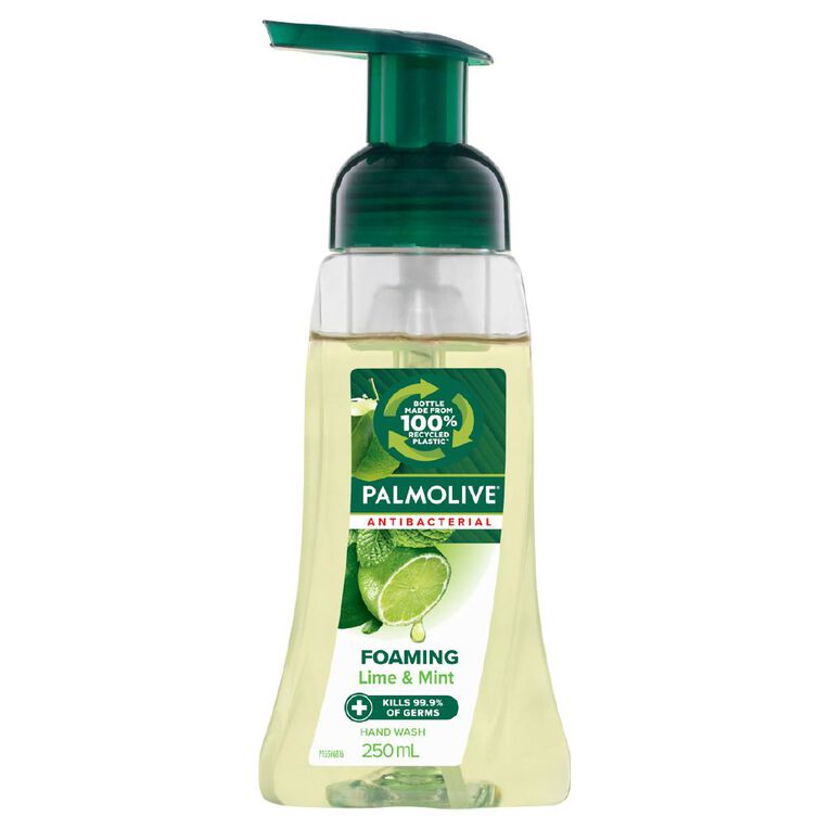 Palmolive Antibacterial Foaming Lime & Mint Hand Wash Pump 250ml, , hi-res