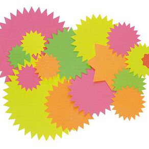 WS Fluorescent Stars R2 105mm Assorted