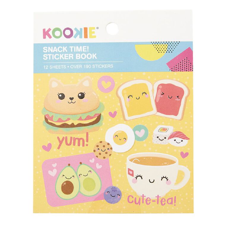Kookie Mini Sticker Book Animals From Everywhere Multi-Coloured, , hi-res