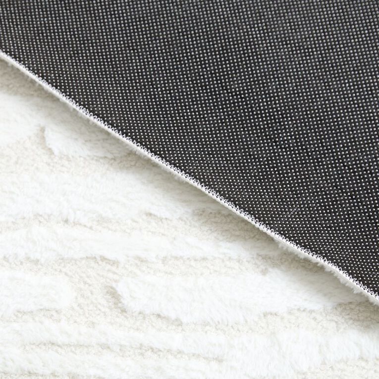 Living & Co Rug Boucle Cream 160cm x 230cm, , hi-res