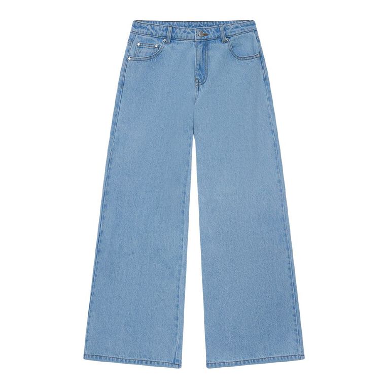 Young Original Low Rise Baggy Jeans, Denim Light, hi-res