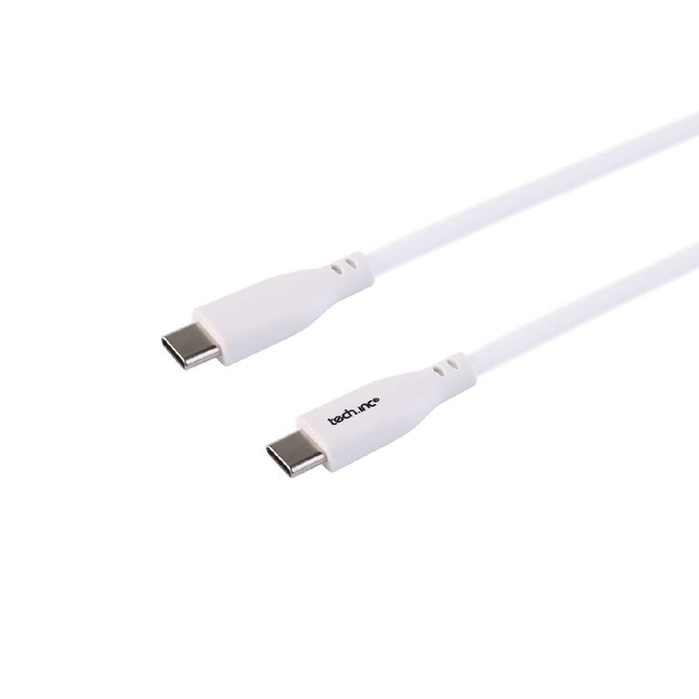 Tech.Inc 60W USB-C 1m Cable Twin Pack, , hi-res