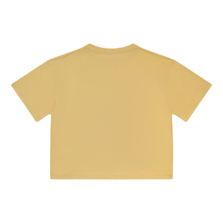 Young Original Short Sleeve Boxy Tee, Yellow Light, hi-res