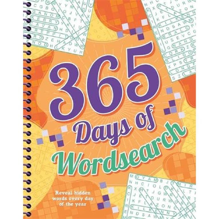 A Puzzle A Day: 365 Days Of Wordsearch, , hi-res