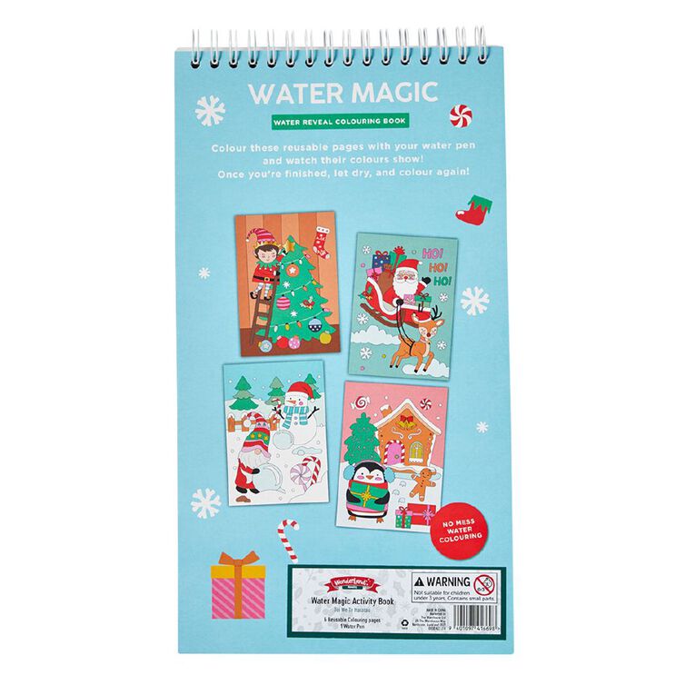Wonderland Novelty Water Magic Activity Book, , hi-res
