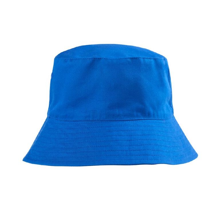 Young Original Kids' Plain Bucket Hat, Blue Dark, hi-res