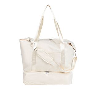 Living & Co Travel Weekender Bag White