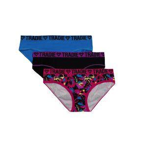 Tradie Girls' Bikini Briefs 3 Pack