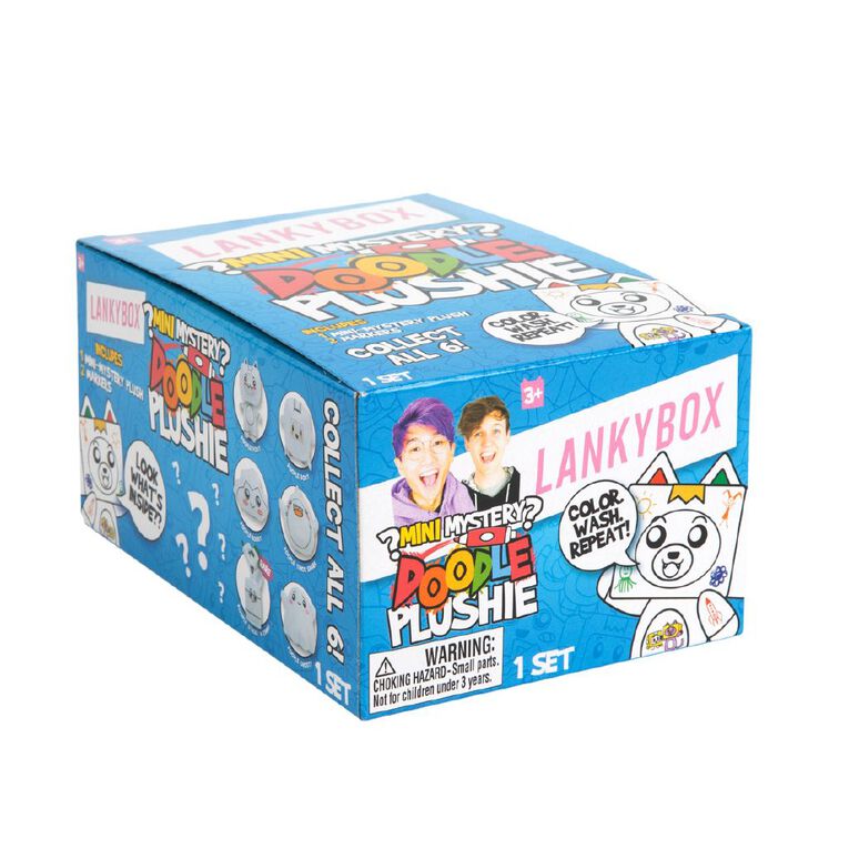 LankyBox Mini Mystery Plush Doodle Plush Series Assorted, , hi-res