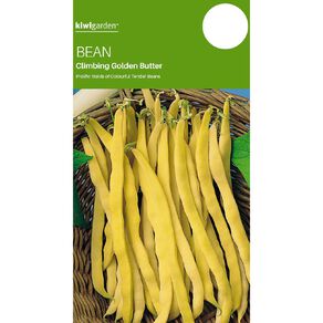 Kiwi Garden Bean Climbing Golden Butter Seeds