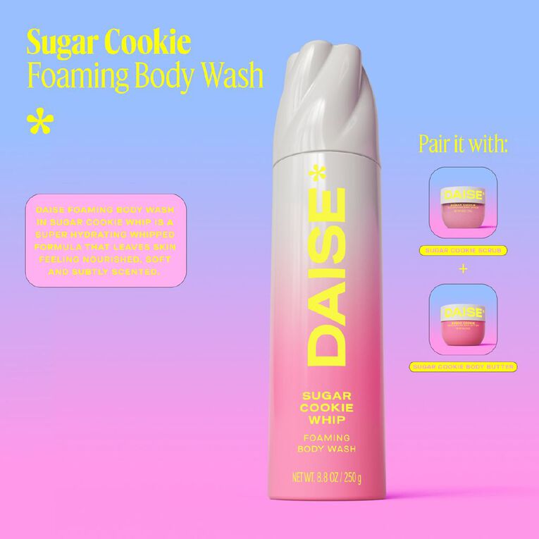 Daise Foaming Body Wash Sugar Cookie, , hi-res