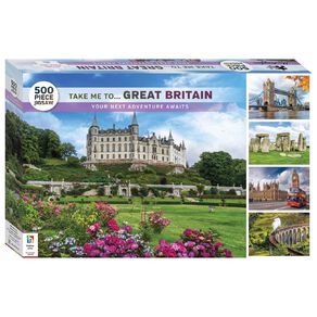 Mindbogglers Take me to Great Britain 500 Piece Puzzle