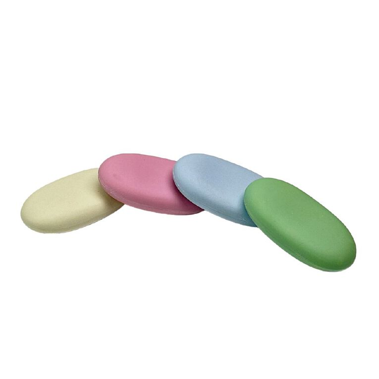 Uniti Elegant Simplicity Eraser Set 4 Pieces, , hi-res