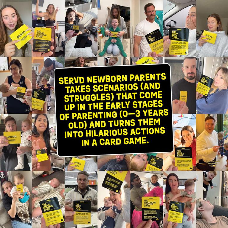 Hasbro Served Newborn Parents Game, , hi-res