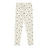 White FLORAL DOT