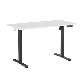 Living & Co Height Adjustable Desk 1200W White