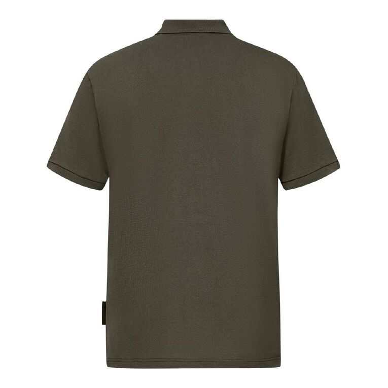 H&H Men's Pique, Green Dark, hi-res
