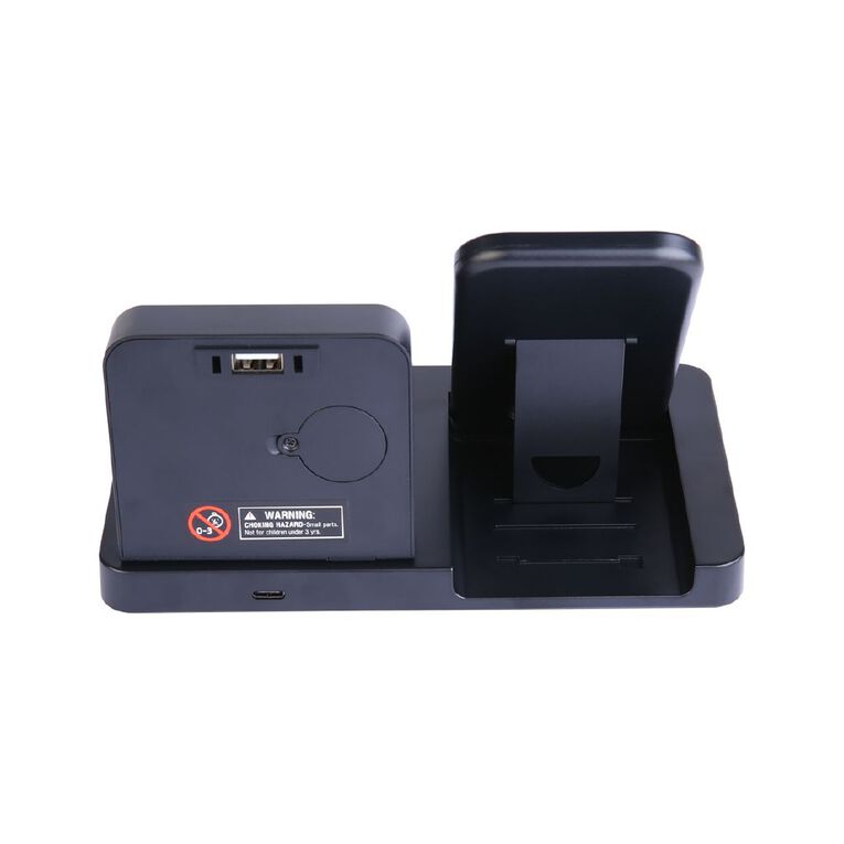 Tech.Inc 2in1 Magnetic Wireless Charger With Clock TIWA1233A, , hi-res