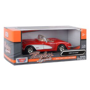 MotorMax 1:24 Scale Die Cast Car Assorted