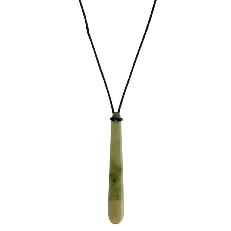 Kiwiana Jade Stone Long Drop Necklace 58mm, , hi-res