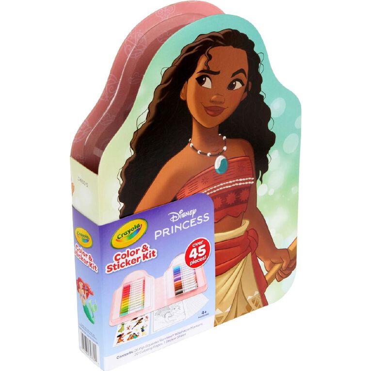 Crayola Color & Sticker Kit Princess, , hi-res