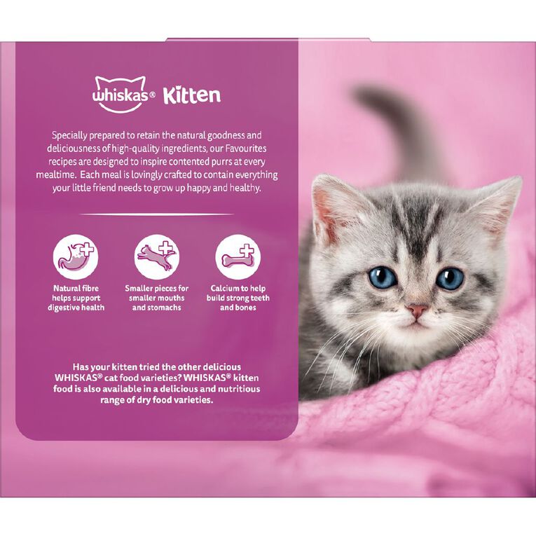Whiskas Kitten with Chicken Pouch 12 Pack 85g, , hi-res