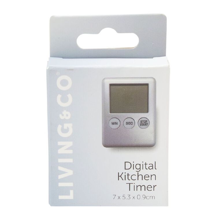 living co digital kitchen timer the warehouse
