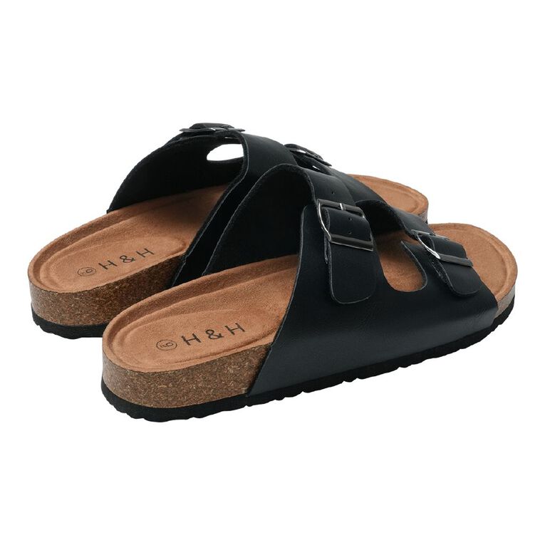 H&H Women's Rachel Sandals, Black, hi-res