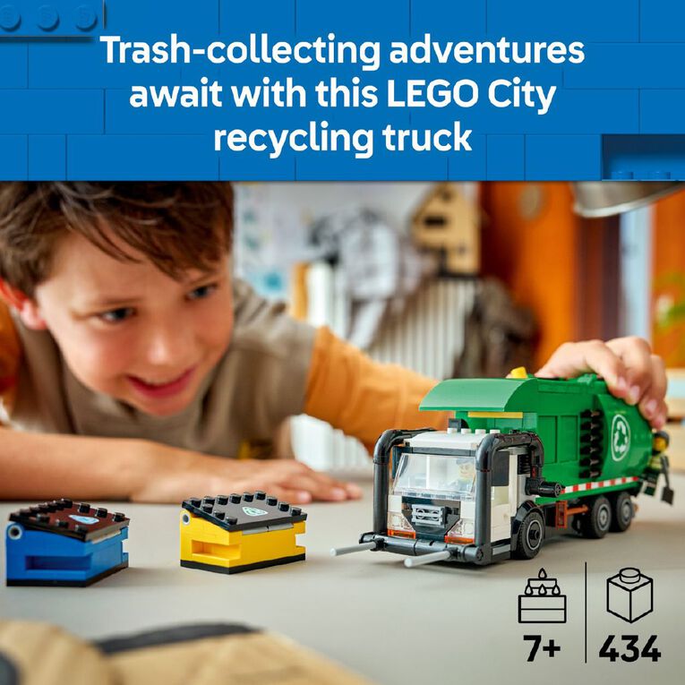 LEGO CITY Recycling Truck 60495, , hi-res