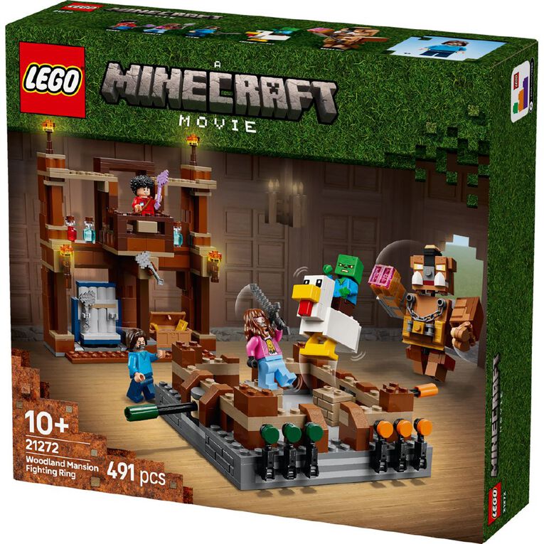 LEGO Minecraft Woodland Mansion Fighting Ring 21272, , hi-res