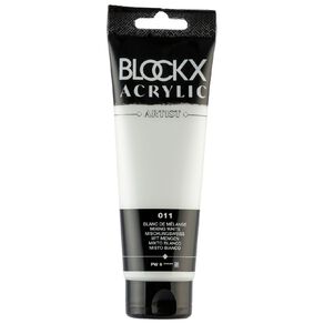 BLOCKX Acrylic Tube Mixing White 120ml