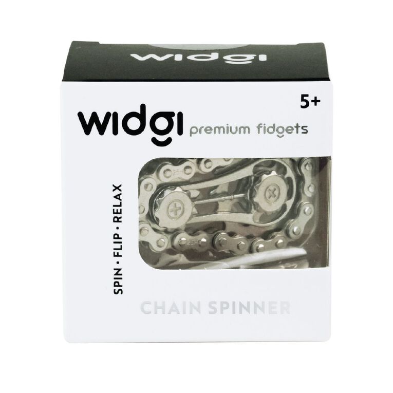 Trend Hub Widgi Metal Chain Spinner Fidget Toy Assorted, , hi-res