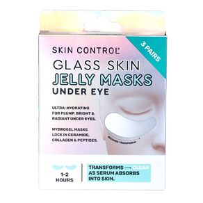 skin control glass skin under eye jelly masks 6 pack