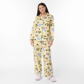 Gilmore Girls Women's Cotton Button Up Pyjama Set