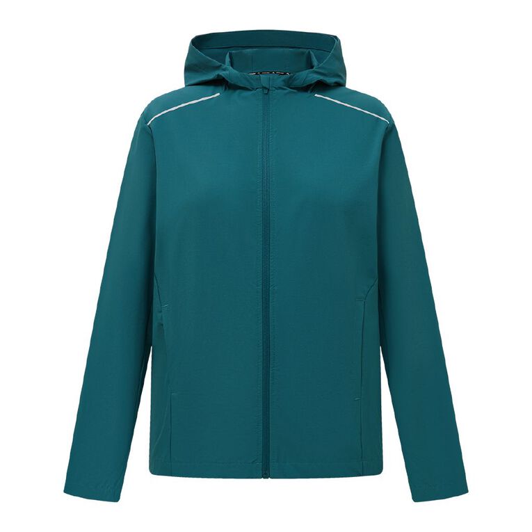 Active Intent Women's Stretch Active Jacket, Green Dark, hi-res