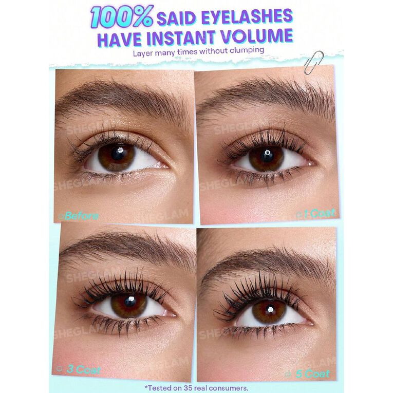 Sheglam Lashlighter Volume Mascara, , hi-res