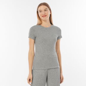H&H Women's Lounge Ribbed Tee