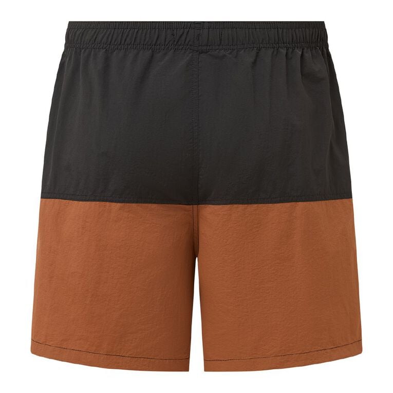H&H Men's Nylon Spliced Boardshorts, Multi-Coloured, hi-res