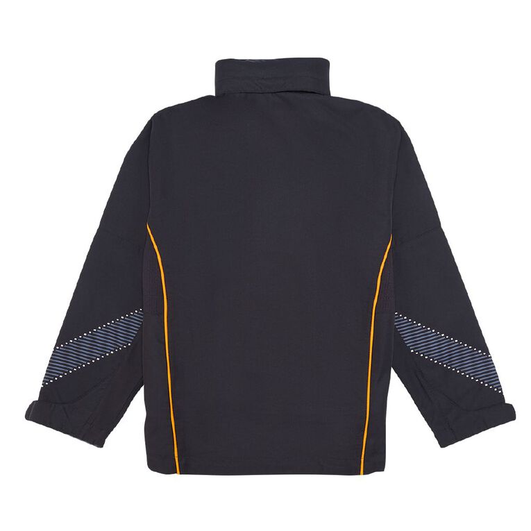Schooltex Tainui Primary Jacket with Embroidery, Black/Gold, hi-res