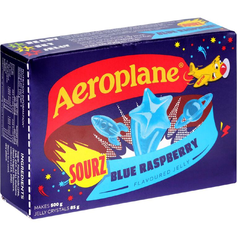 Aeroplane Sourz Jelly Blue Raspberry 85g