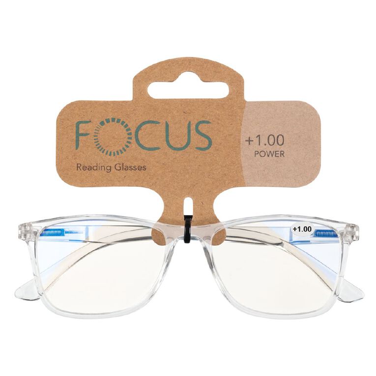 Focus Blue Light Filter Reading Glasses +1.00, , hi-res