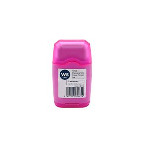WS Pencil Sharpener and Eraser Combo Pink