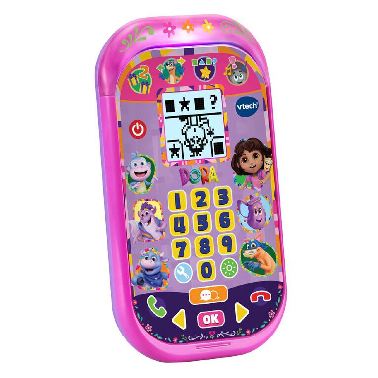 Vtech Dora Explore & Learn Phone, , hi-res