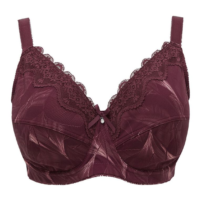 H&H Women's Mia DD-G Bra, Red Dark, hi-res