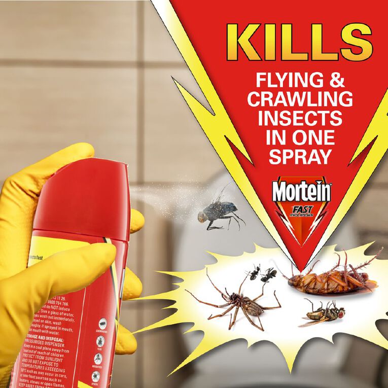 Mortein Aerosol Fast Knockdown 300g, , hi-res